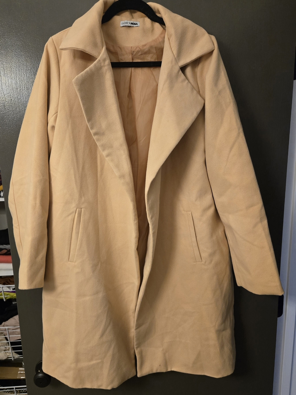 Fashion Nova Tan Trench Coat